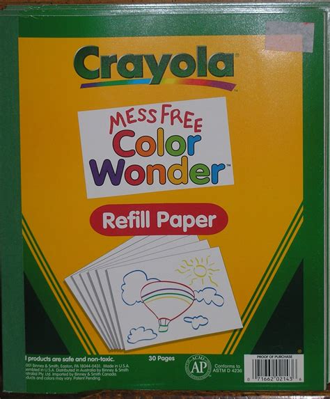 color wonder paper roll